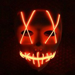 LED Light Up Funny From Purge Election Great Halloween Mask -  