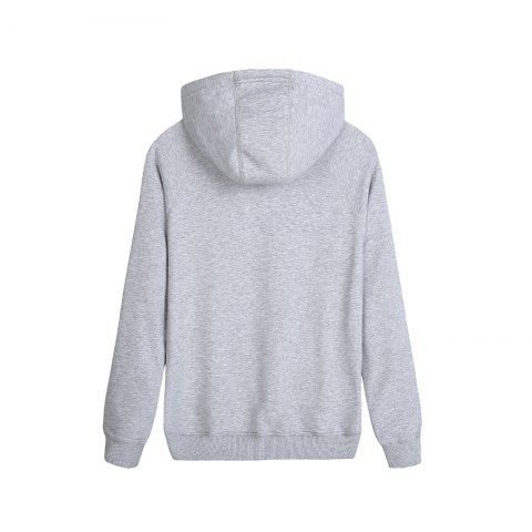 sudadera gris hombre