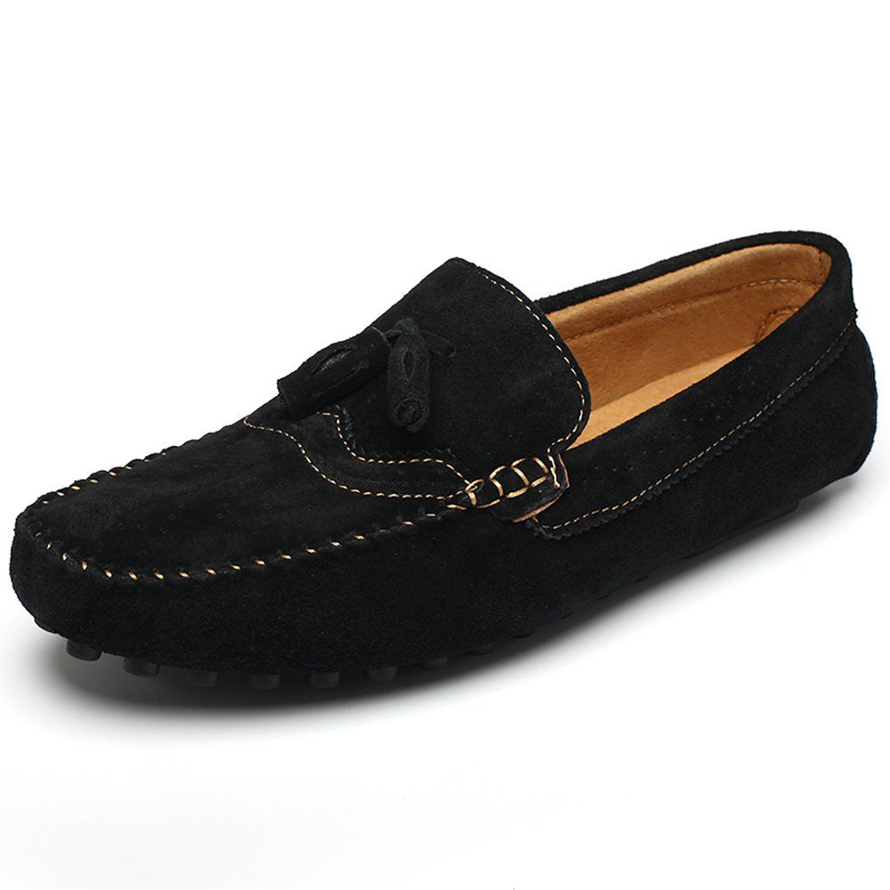 mens wide width driving shoes