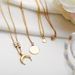 Fashion Bohemian Multi-Layer Crescent  Necklace -  