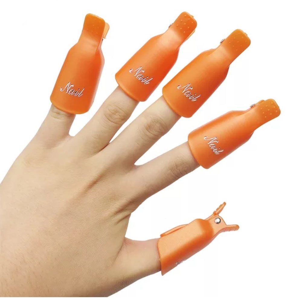 

10 Nail Removers for Manicure, Orange