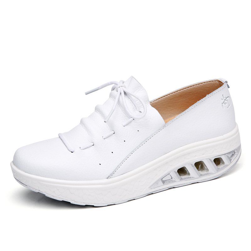 

New Style Women'S Sports Shoes in Spring and Autumn, Milk white