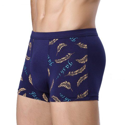 

Fashion Cotton Printed Underwear Men Boxers Underpants, Multi-a