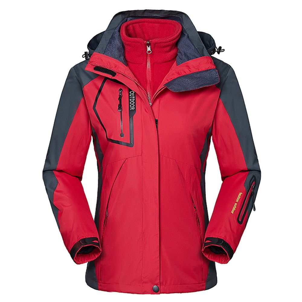 

But Two Stormsuits Windbreaker Warm Jacket Size., Red