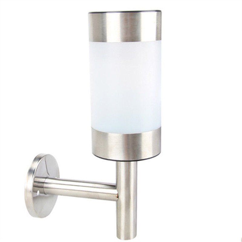 2018 Solar Wall Light Stainless Steel Outdoor Garten Sensor Lamp In Solar Wall Light Stainless Steel Outdoor Garten Sensor Lamp