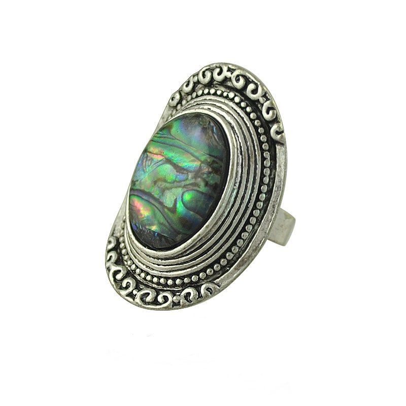 

Adjustable Silver Plated Carving Ring