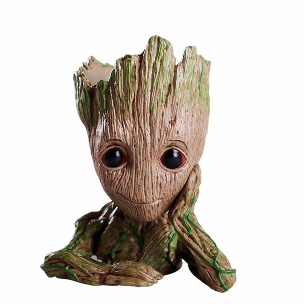 

Cute Tree Man Flower Pot Figure Model, Multi-a