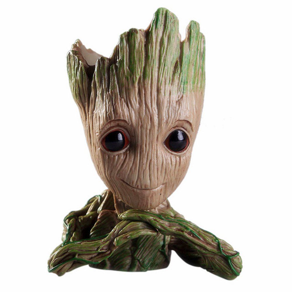 

Cute Tree Man Flower Pot Figure Model Toy, Multi-a