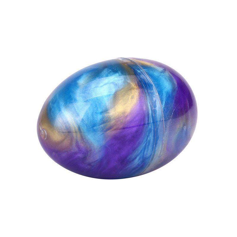 

Egg Colorful Soft Slime Crystal Ball Mud Scented Stress Relief Toy, Multi