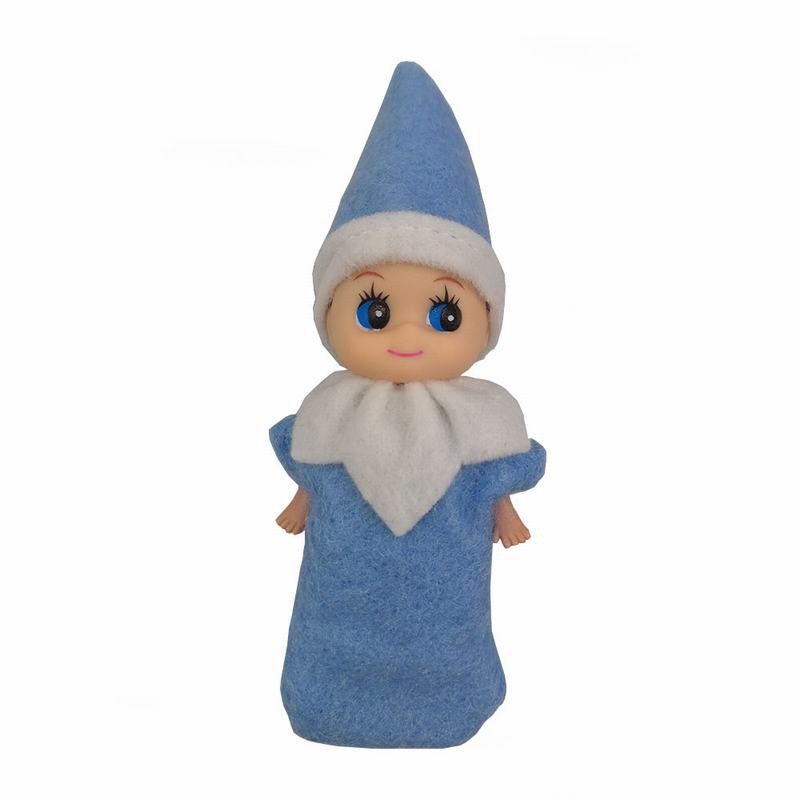 2019 Elf Baby Plush Christmas Shelf Figure Decoration Elves Toys Doll ...