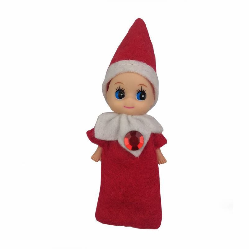 2019 Elf Baby Plush Christmas Shelf Figure Decoration Elves Toys Doll ...