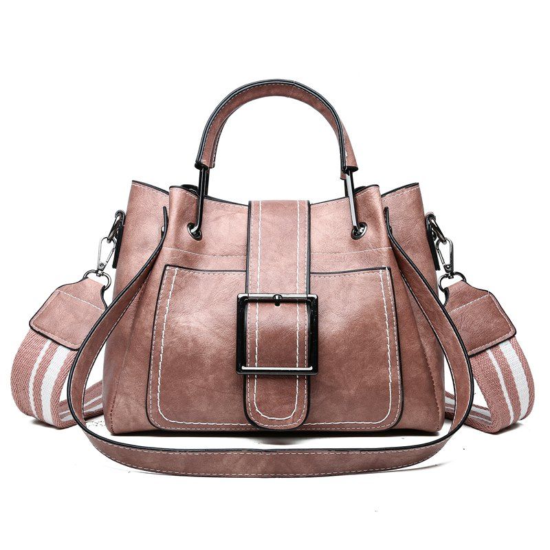 

Women Handbags Shoulder Bags Female Cheap Leather Handbags, Pink