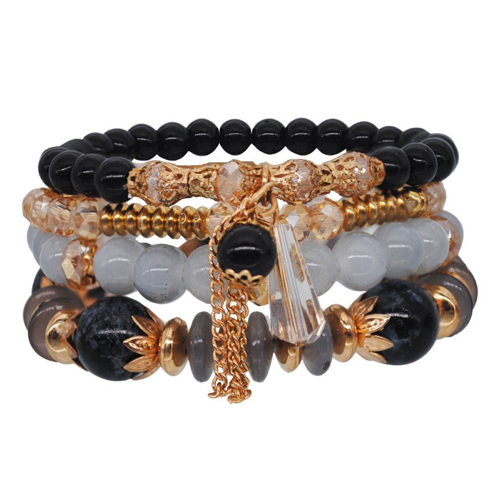 2019 Bohemia Ocean Style Original Design Multilayer String Beads Best Bohemia Ocean Style Original Design Multilayer String Beads Crystal Bracelet