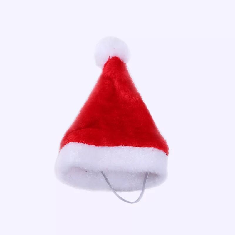 

Adorable Cute Cat Dog Christmas Hat, Red