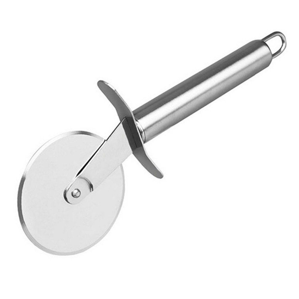 

Stainless Steel Cutter Diameter Knife For Cut Pizza Tools Kitchen Pizza Wheels, Silver