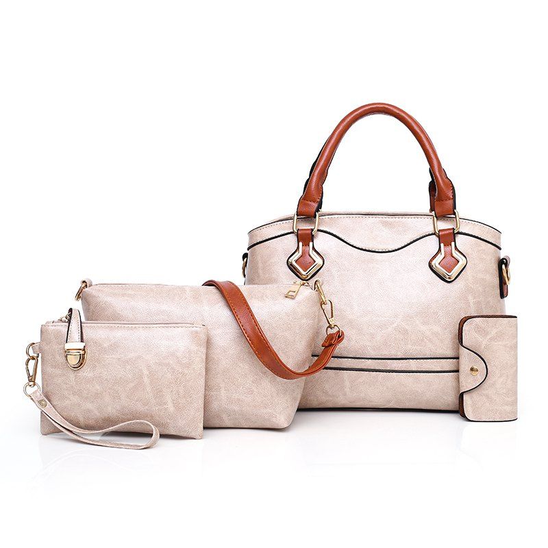 

Leather Women Handbags And Purse Fashion Composite Bags Ladies Messenger Bag For, Light brown