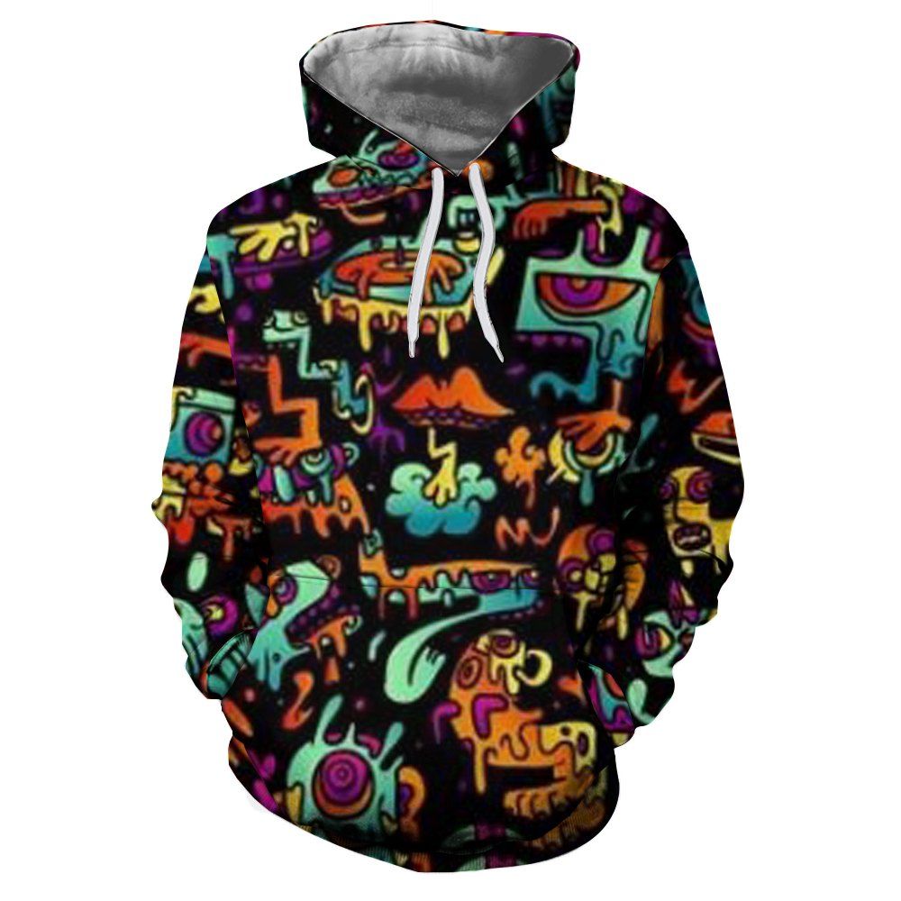 blue flame hoodie