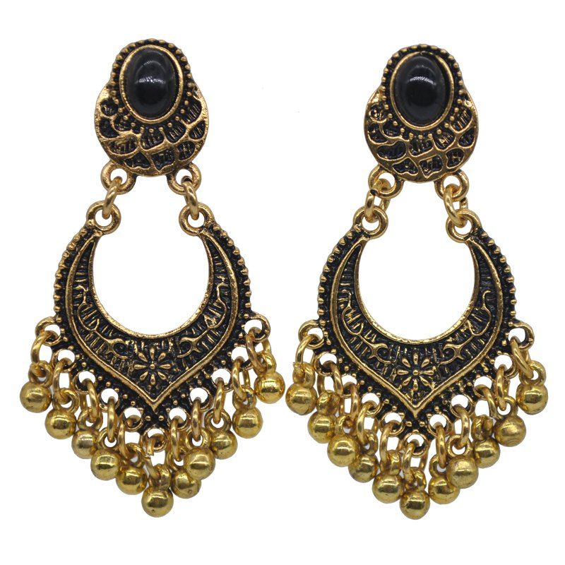 

Elegant Style Hollowed Out Fashion Earring, Gold
