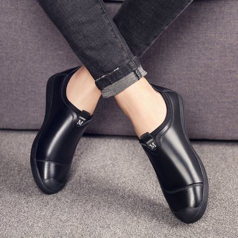 

Casual Shoes Men'S Soft Bottom Leather Shoes, Black