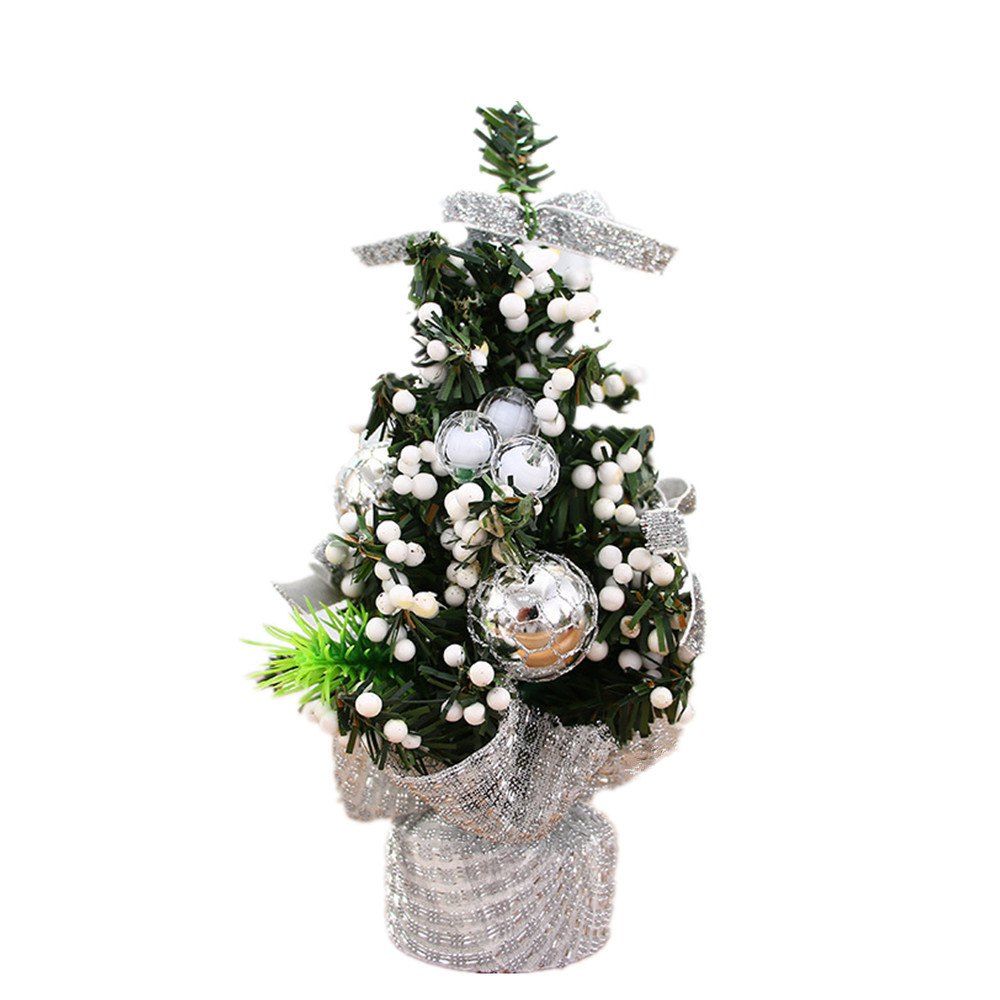 

Mini Tabletop Christmas Tree Multicolored the best, White