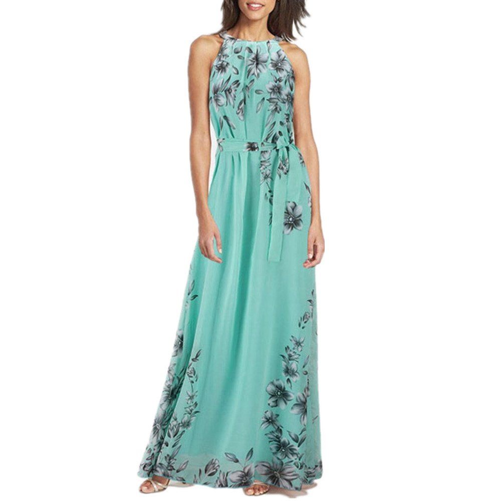 

Women's Wear Chiffon Dress, Medium turquoise