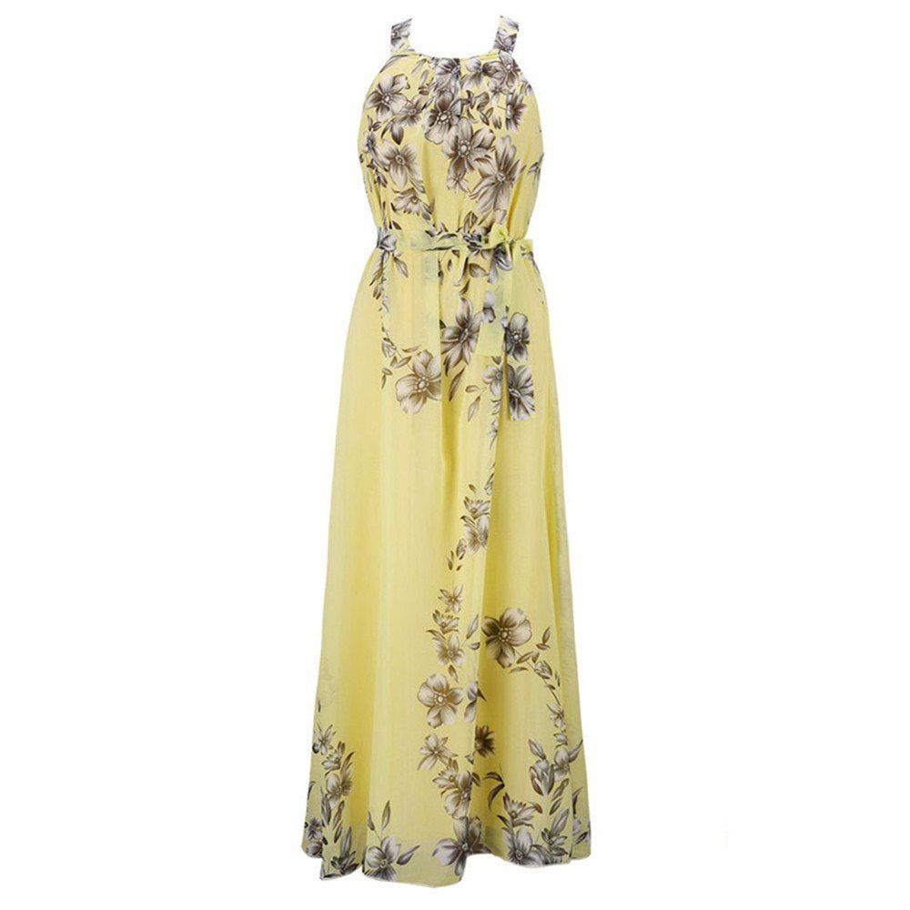 

Women's Wear Chiffon Dress, Goldenrod