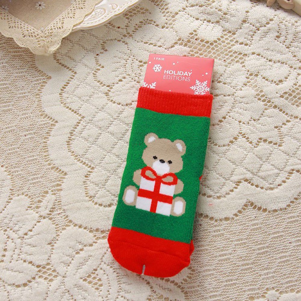 

High Quality Christmas Socks with Thick Terry To Keep Warm New Year'S Day Socks, Multi-e;multi-color