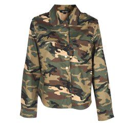 multicolor camouflage jacket