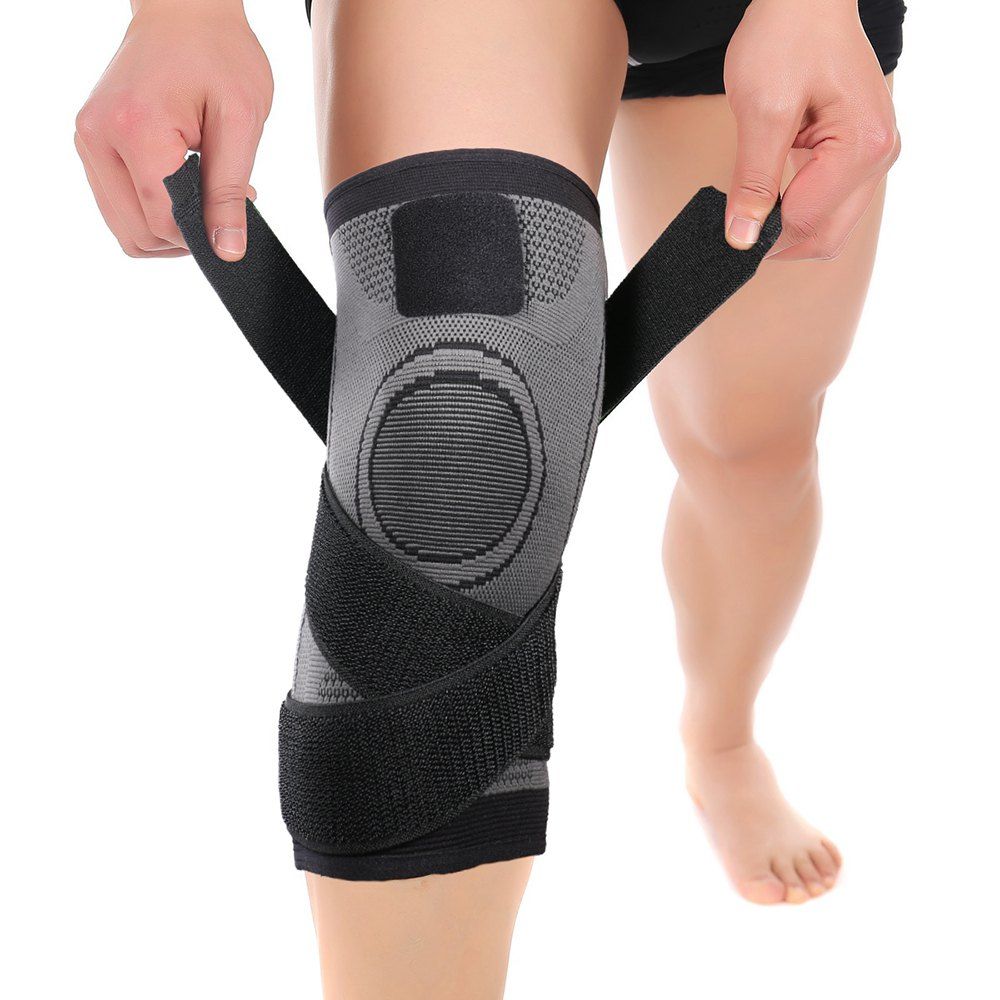 

Mumian S13 Black Three - Dimensional Weaving Compression Adjustable Knee - 1PCS, Jet black