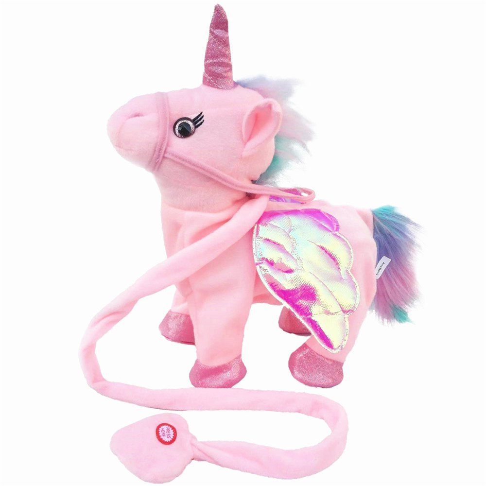 electric walking unicorn toy