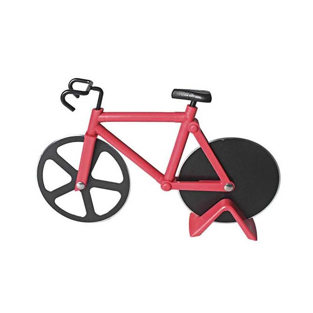 

Knife Bicycle Wheel Shaped Personalized Stainless Steel Pizza Cutter, Multi-b