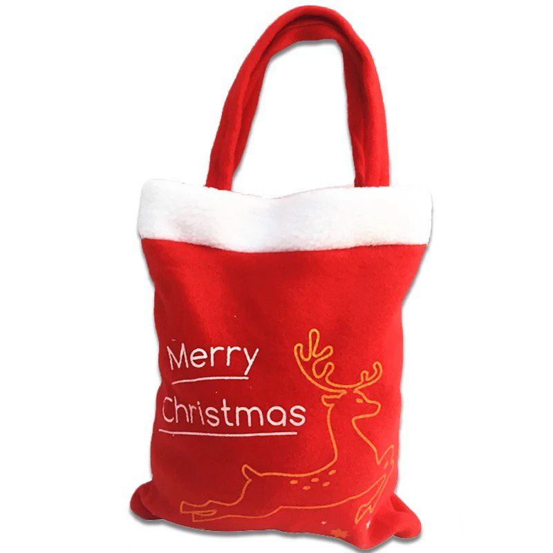

Creative Santa Claus Candy Bag Christmas Supplies Home Child, Red