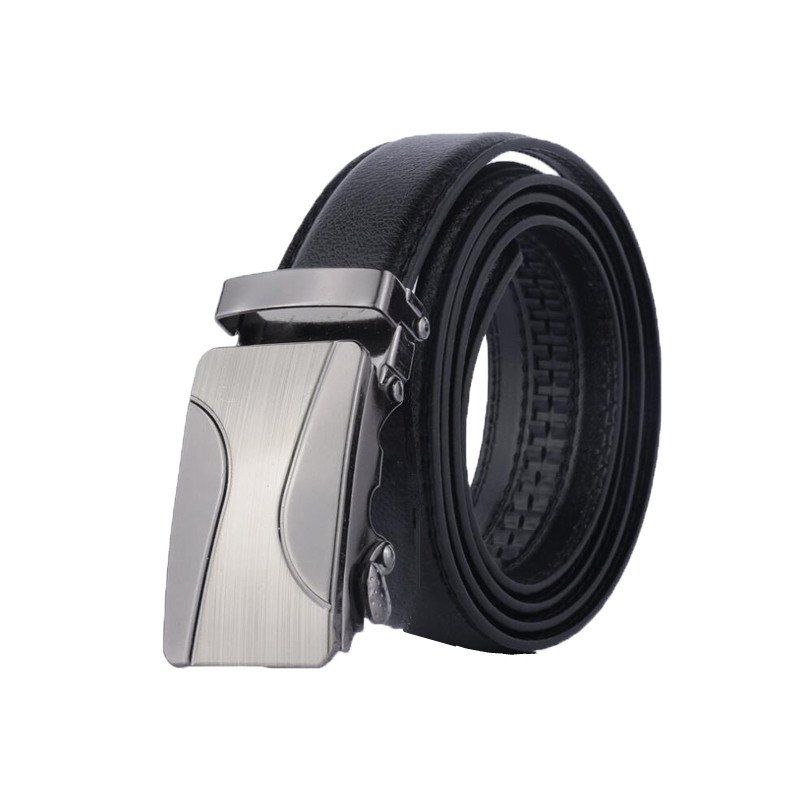 

Men's Belt Automatic Buckle Leisure Belt Accessory, Black