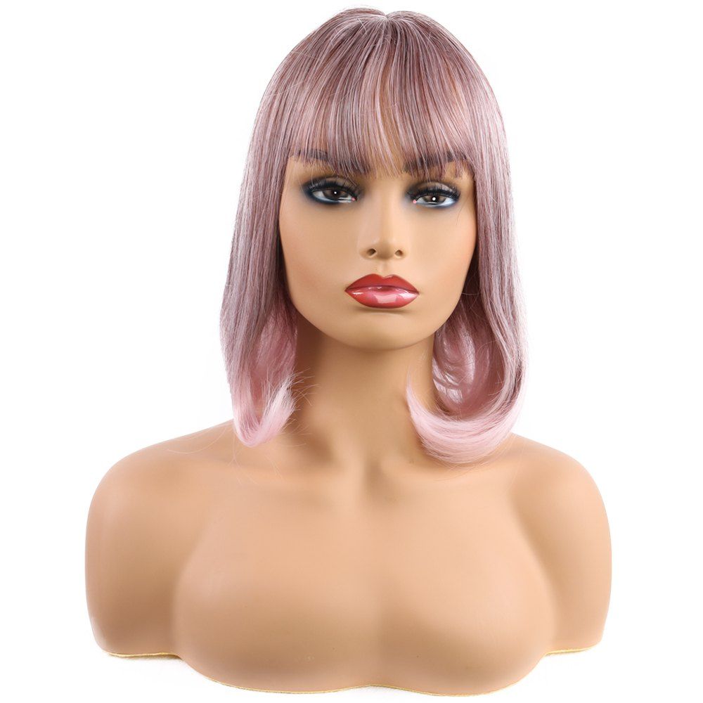 

Qi Liuhai Realistic Long Hair WIG-205, Sakura pink