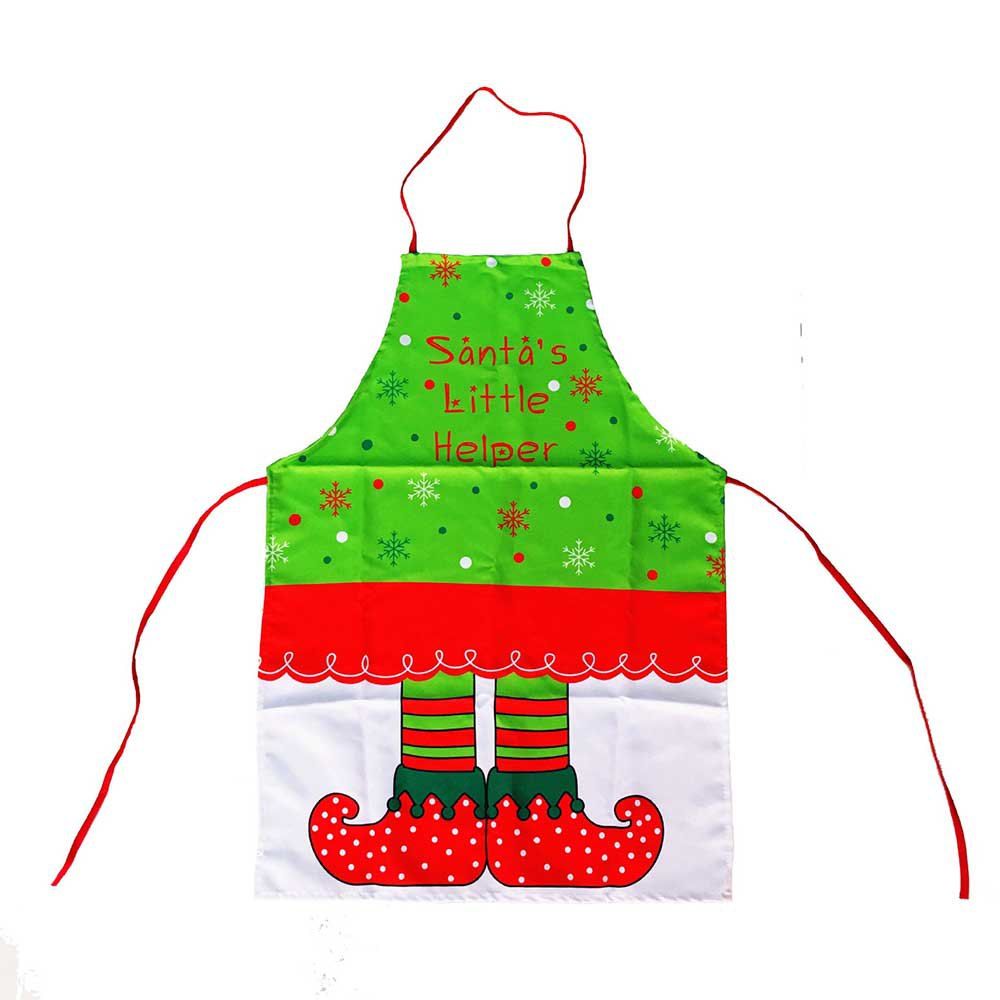 

Christmas Decorations The Printed Fabric Lovely Elf Apron, Multi;multi-color