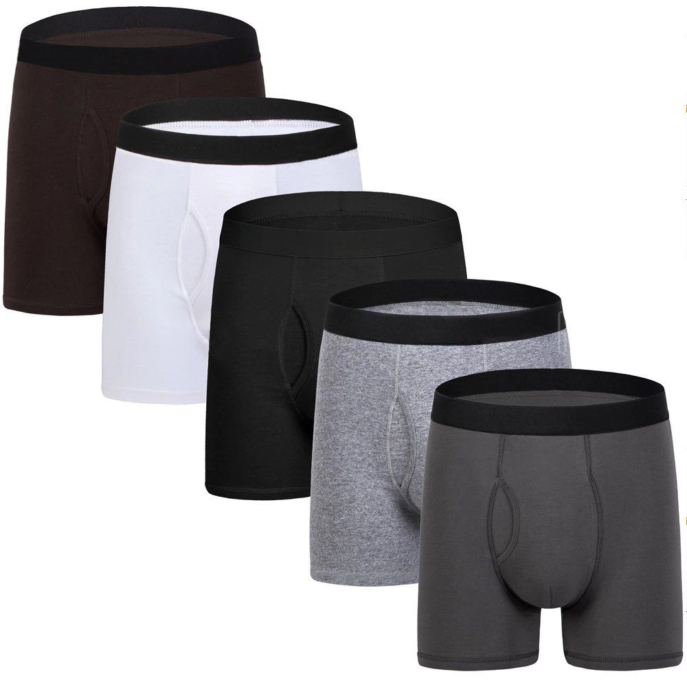 

5PCS cotton comfortable men's shorts panties, Multi