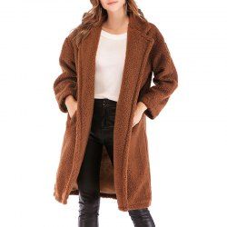 Winter Casual Long Sleeved Lady'S Cardigan Jacket -  
