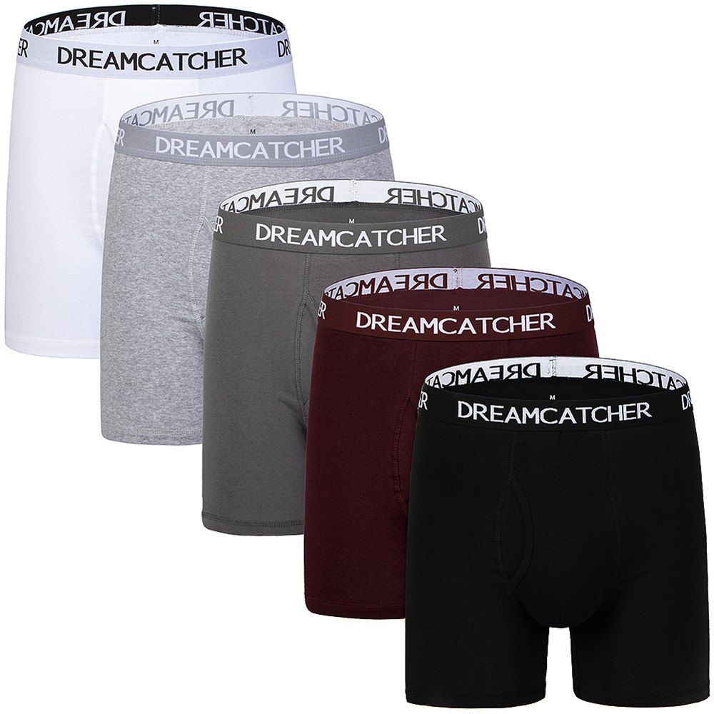 

5PCS Cotton Casual Comfort Underwear Men's Shorts Underwear, Multi
