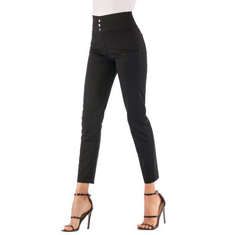 Women'S Fashion Stretch Slim High Waist Leggings Trousers