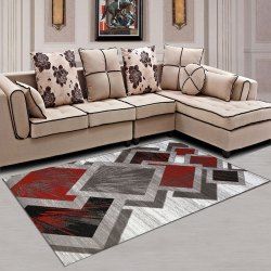 2018 Living Room Carpet Geometric Pattern Color Block Washable Rug Living Room Carpet Geometric Pattern Color Block Washable Rug