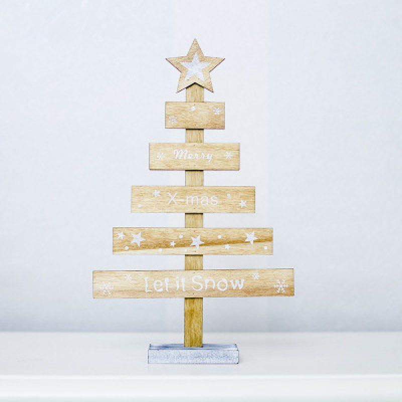 2018 Yeduo Wooden Desktop Small Christmas Tree Mini Ornaments Table Yeduo Wooden Desktop Small Christmas Tree Mini Ornaments Table Decoration