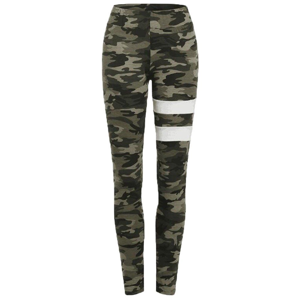 

Women's Camouflage Leisure Yoga Legging, Woodland camouflage