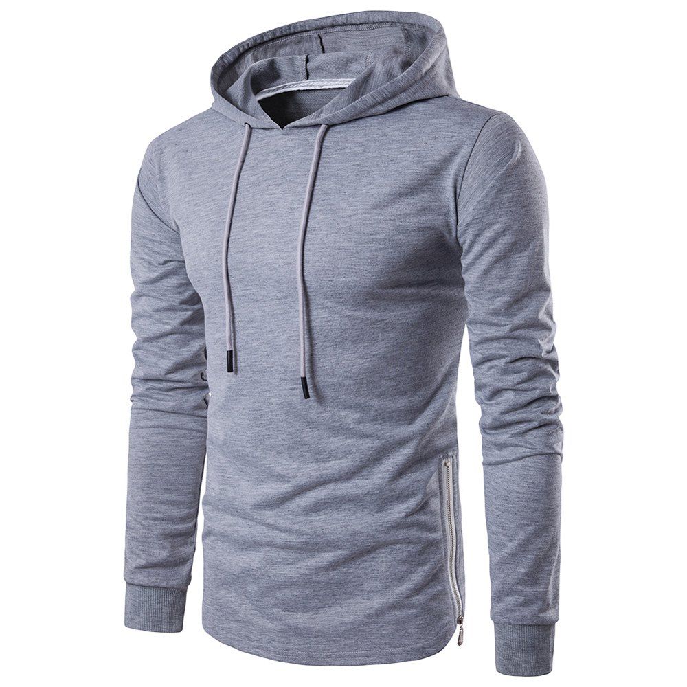 mens thin zip up hoodie