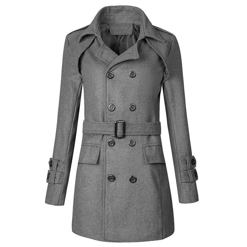 mens double breasted trench coat