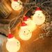Led Christmas String Light 1 Meter 1.5 Meters Snowman Light String -  