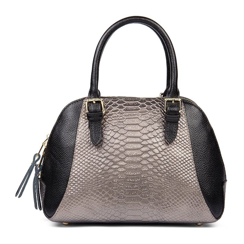 2018 New Boa Pattern Leather Handbag European And American Fashion Chic New Boa Pattern Leather Handbag European And American Fashion Handbags