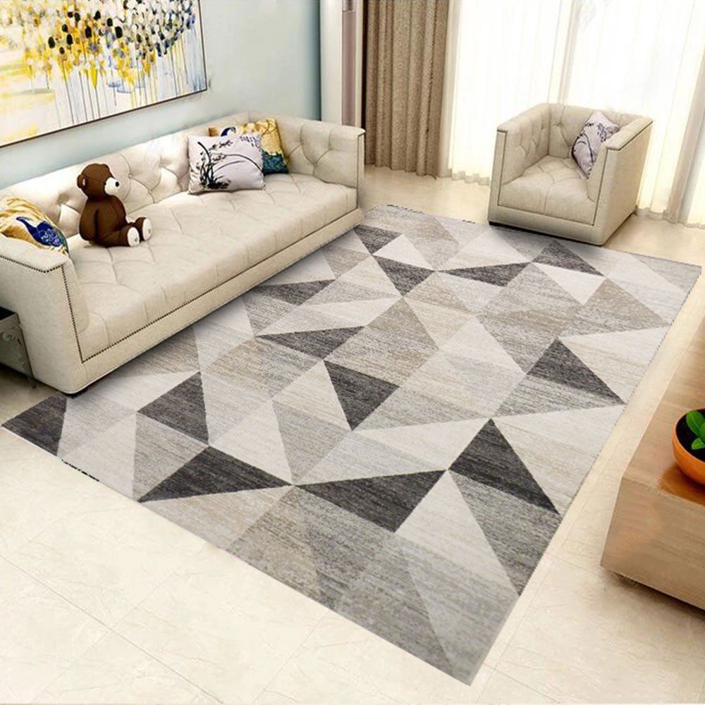 Floor Mat 3D Printing Modern Style Home Living Room Mat [58 OFF] Rosegal