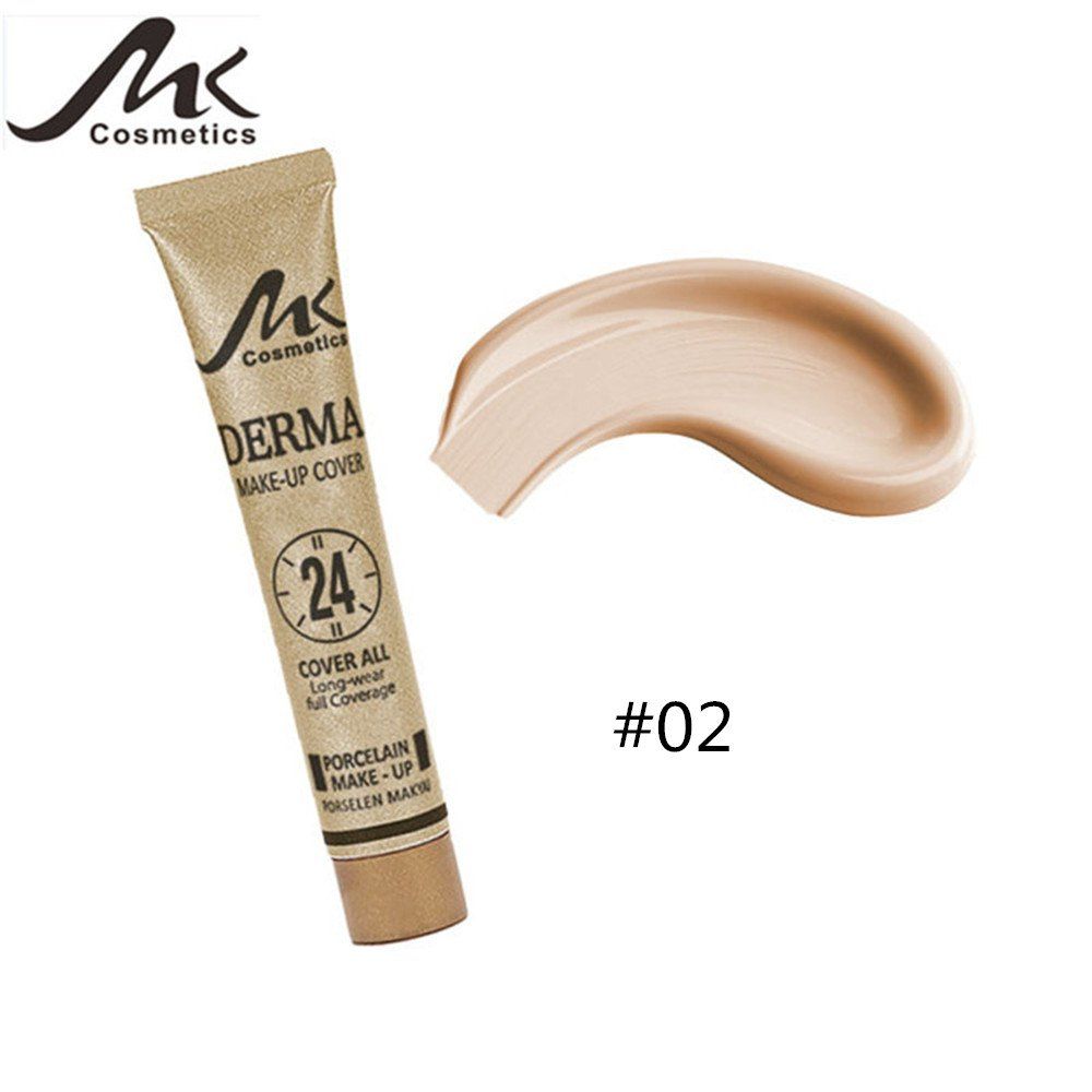 

MK 3 Color Liquid Foundation Base Makeup Matte Foundation, #002