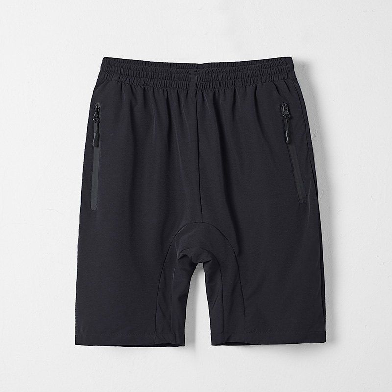 

Summer Men'S Quick Dry Breathable Large Size Casual Sports Shorts, Black