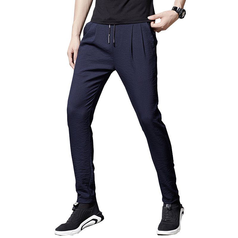 

Men'S Summer Fashion Loose Sweatpants Trend Casual Pants Cool Trousers838, Cadetblue;black;blue;gray